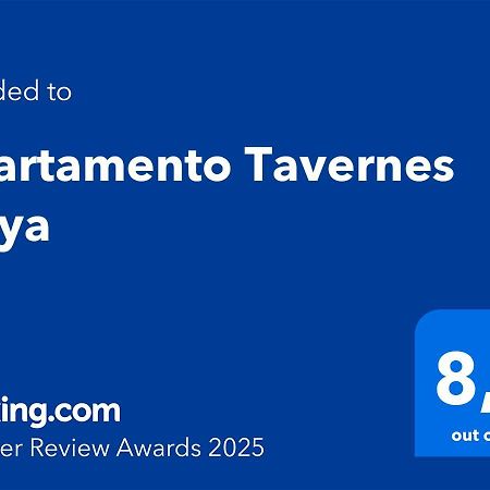 Apartamento Tavernes Playa Tavernes de Valldigna Eksteriør billede