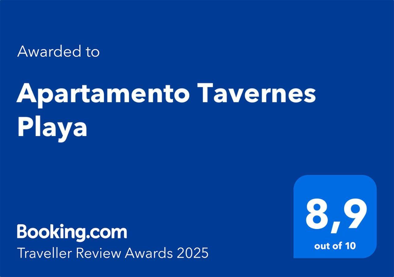 Apartamento Tavernes Playa Tavernes de Valldigna Eksteriør billede